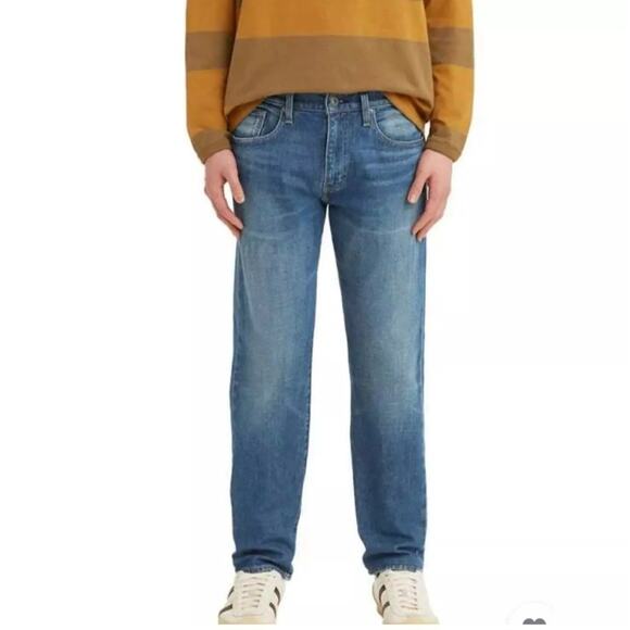 Levis Made & Crafted 502 Taper Japanese Selvedge Jeans Big E 36(38×27)